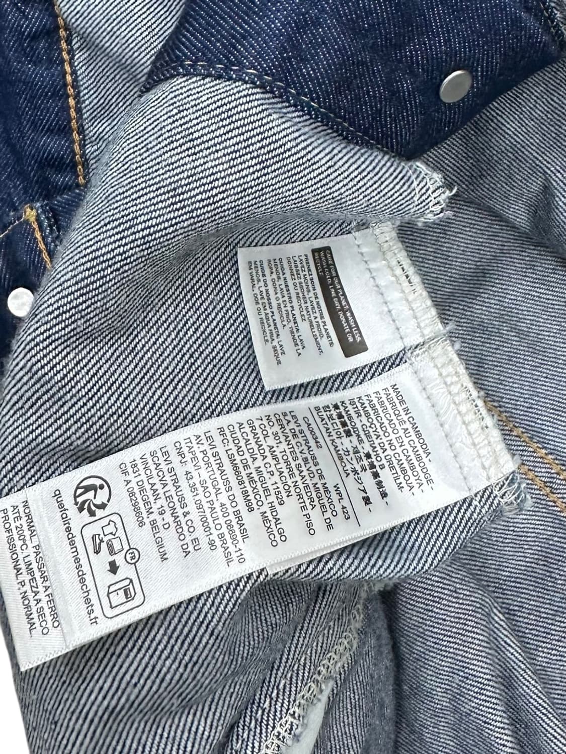 리바이스 3TYPE 데님자켓 (2XL) 상품이미지7