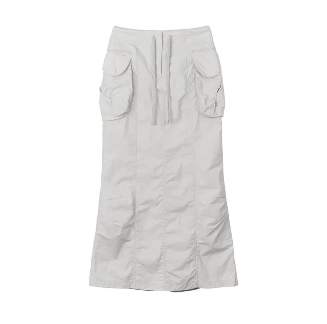 스컬프터 파라슈트 맥시 스커트 페일그레이 m 상품이미지1