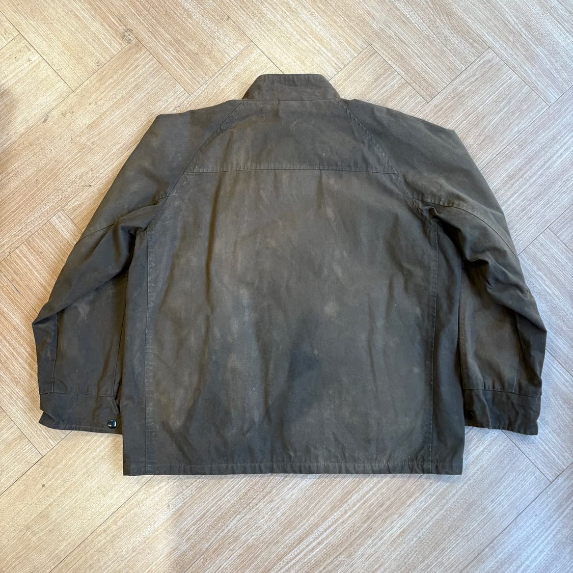 노아 브라운 왁스 코팅 자켓 상품이미지6