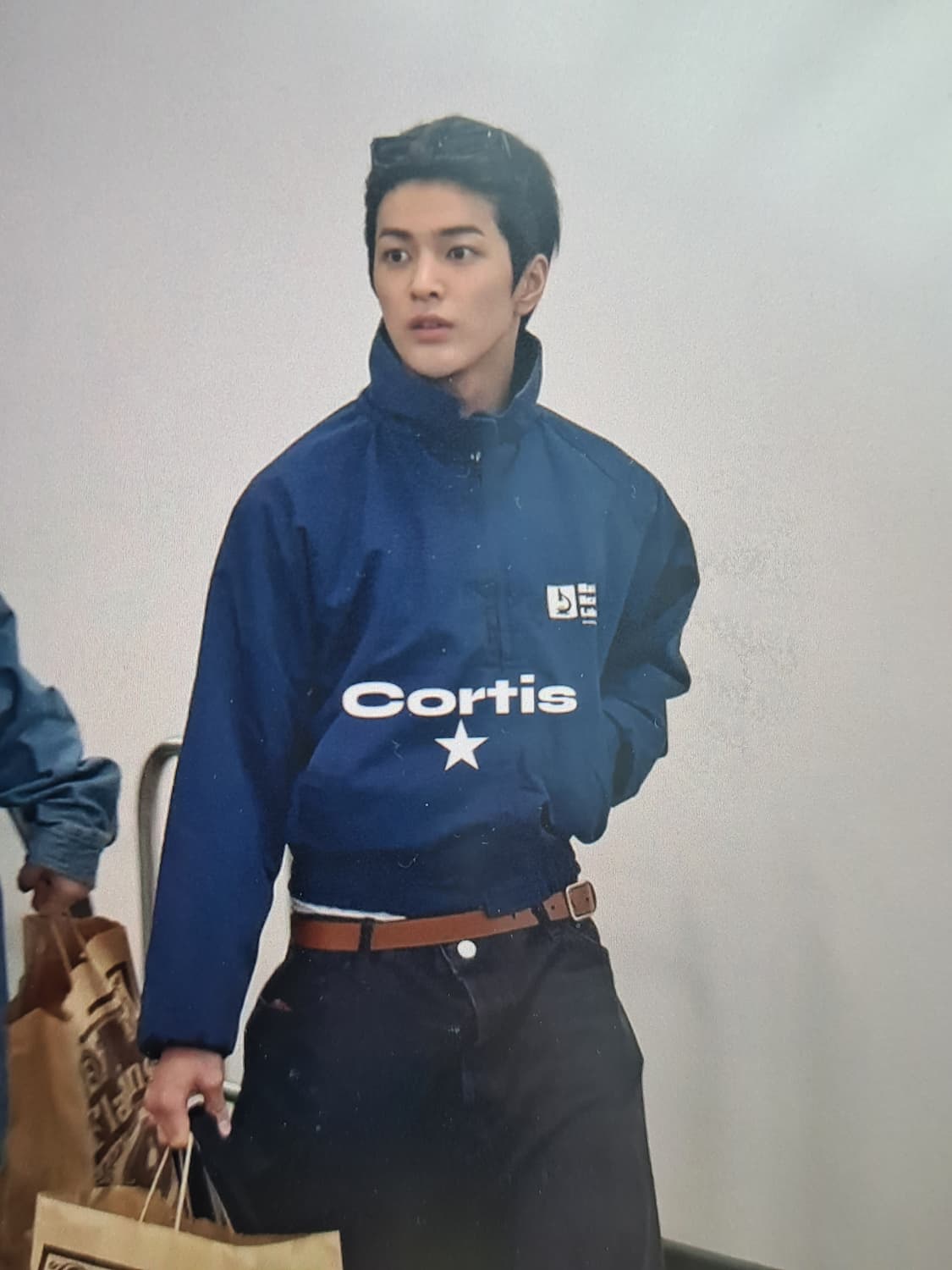 안건호 네이비 자켓 상품이미지1