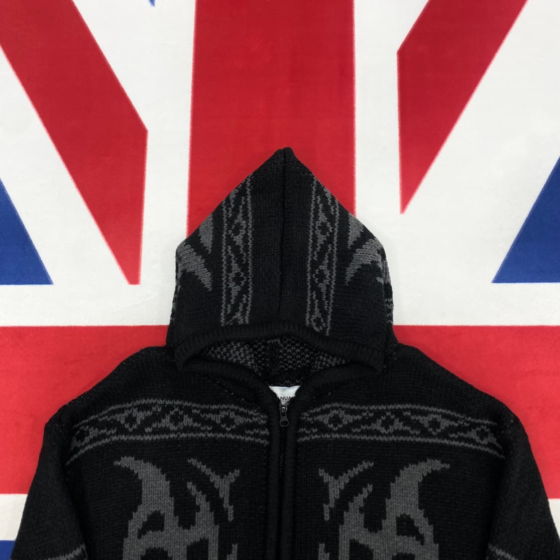 노매뉴얼 코위찬 후드집업 L 실측 XL  상품이미지4