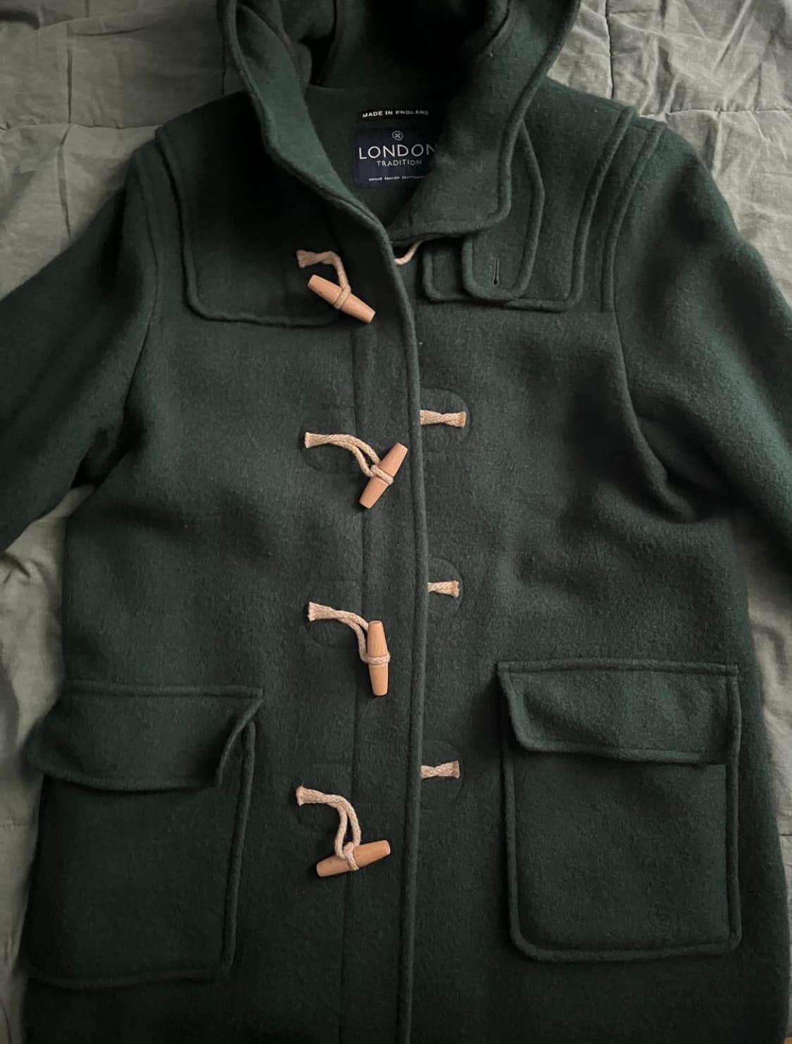 런던트레디션 더플코트 42 떡볶이 코트 상품이미지1