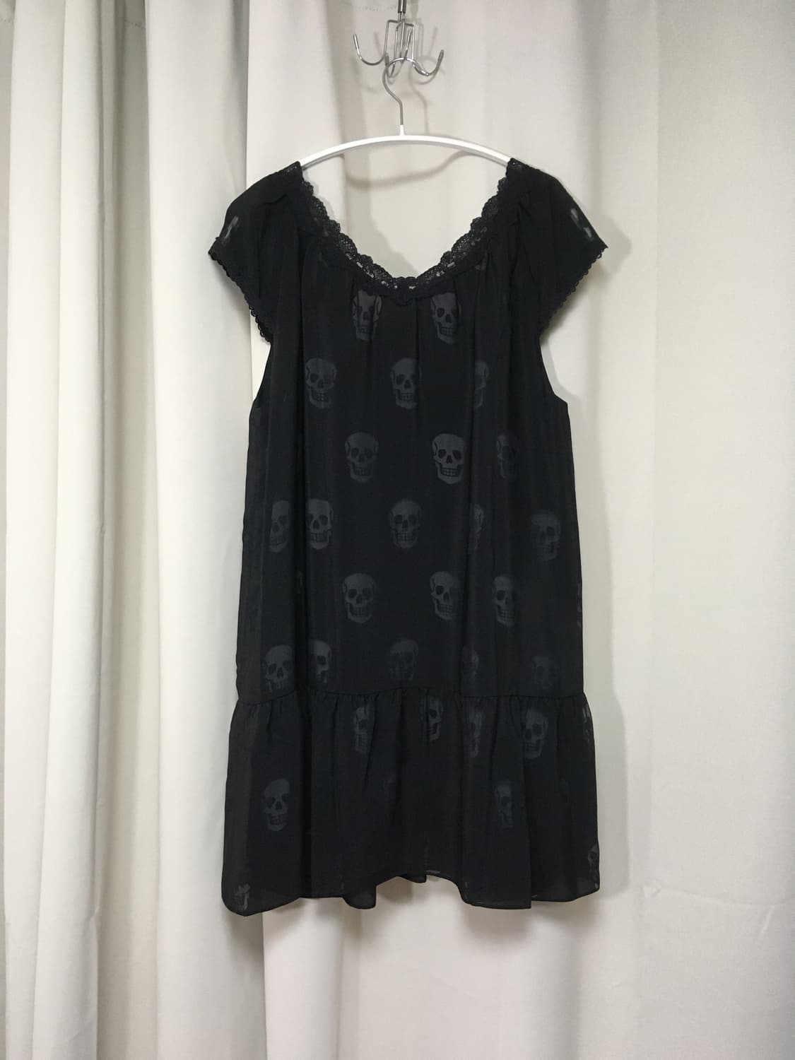 히스테릭글래머 skull tunic 원피스 (*택) 상품이미지5