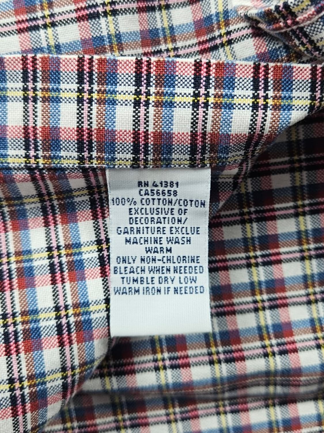 폴로랄프로렌 멀티컬러 타탄 체크 패턴 셔츠 ( M ) / 11037 상품이미지10