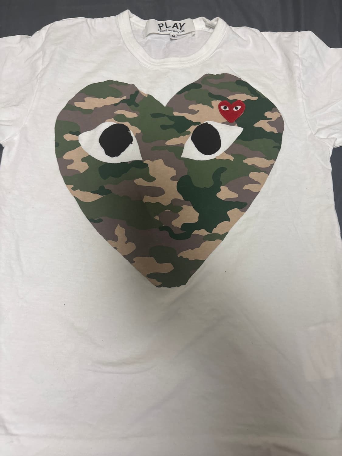 꼼데 카모 반팔 상품이미지1