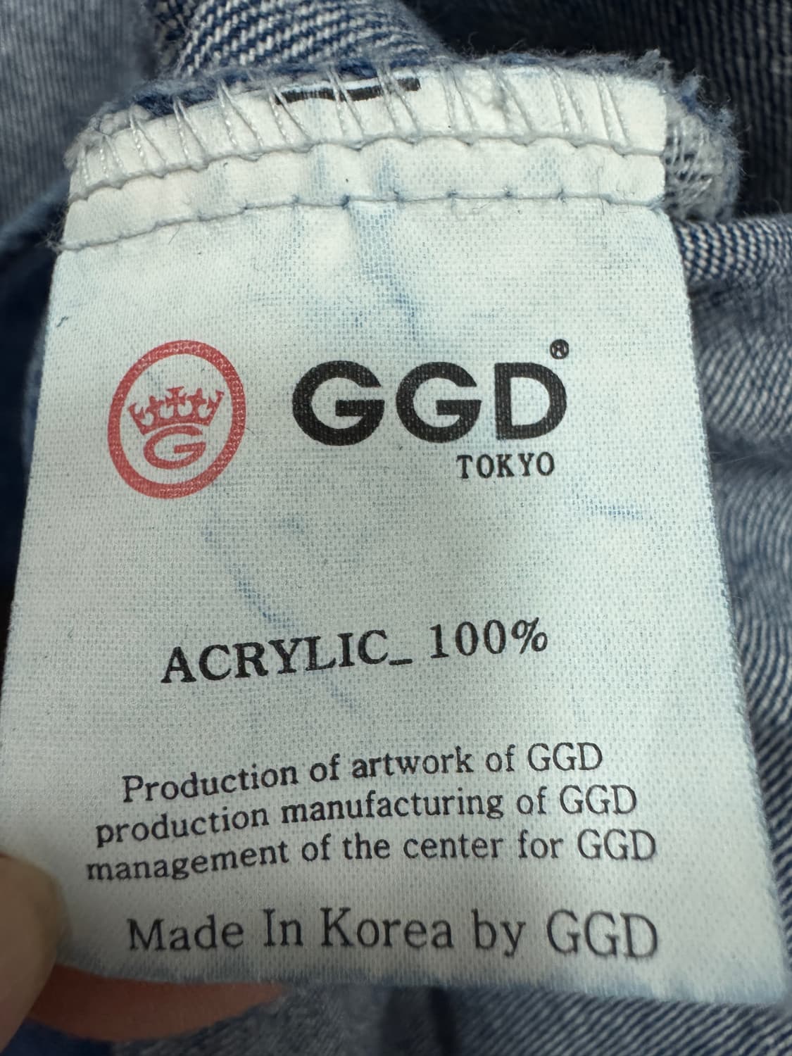 GGD 도쿄 오버핏 빈티지 투 포켓 빈티지 반팔 셔츠 상품이미지3