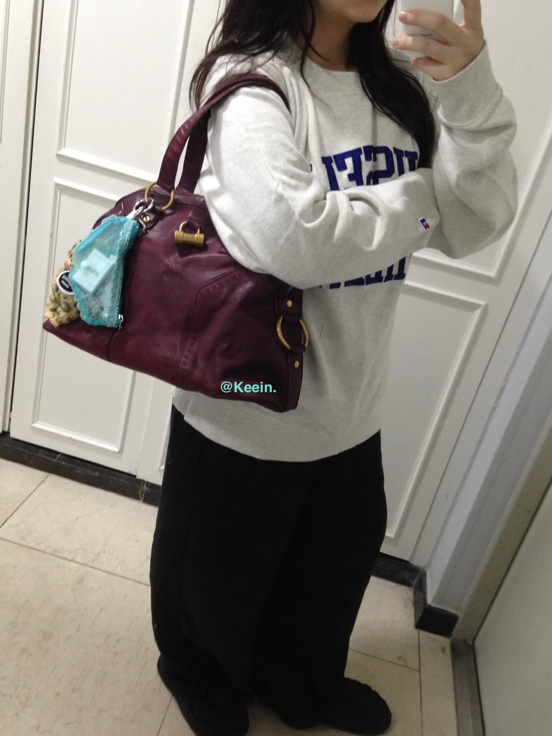 YSL Y logo boston bag 상품이미지6