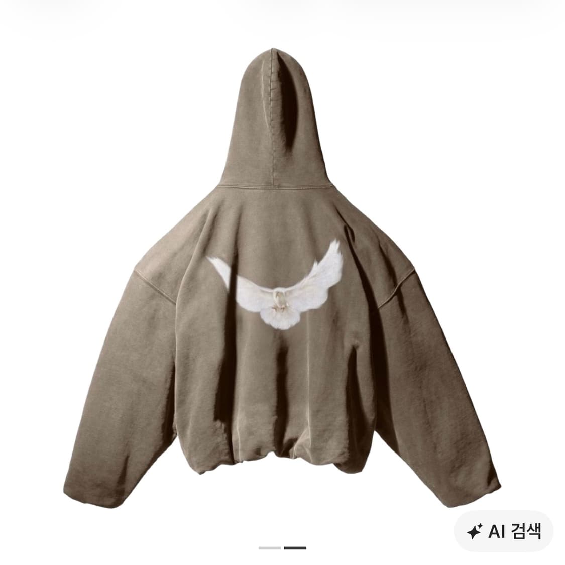 이지 갭 엔지니어드 바이 발렌시아가 도브 후드 베이지 상품이미지1