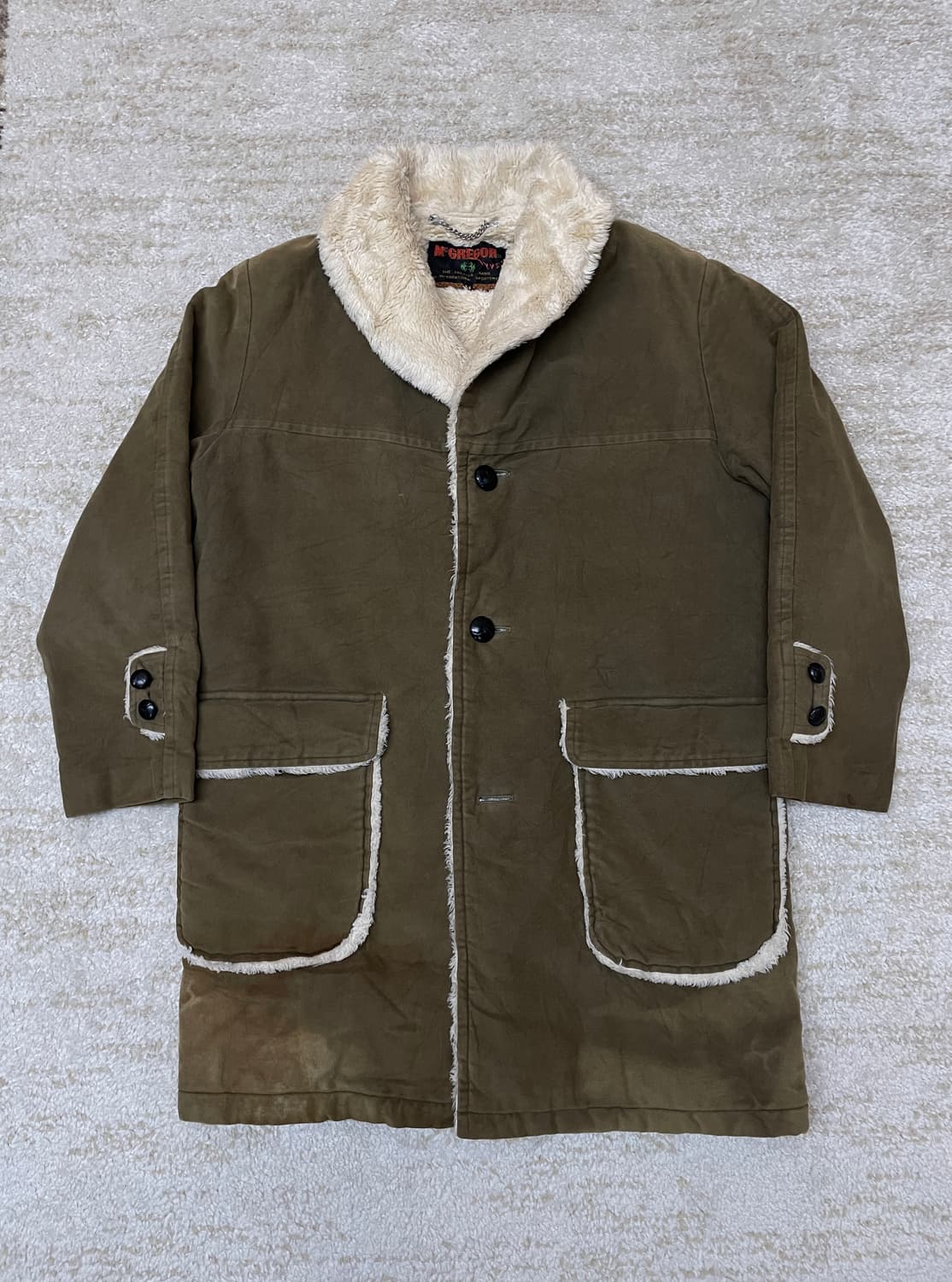 [M] 90s 맥그리거 Mcgregor 스웨이드 쉐르파 라이 상품이미지1