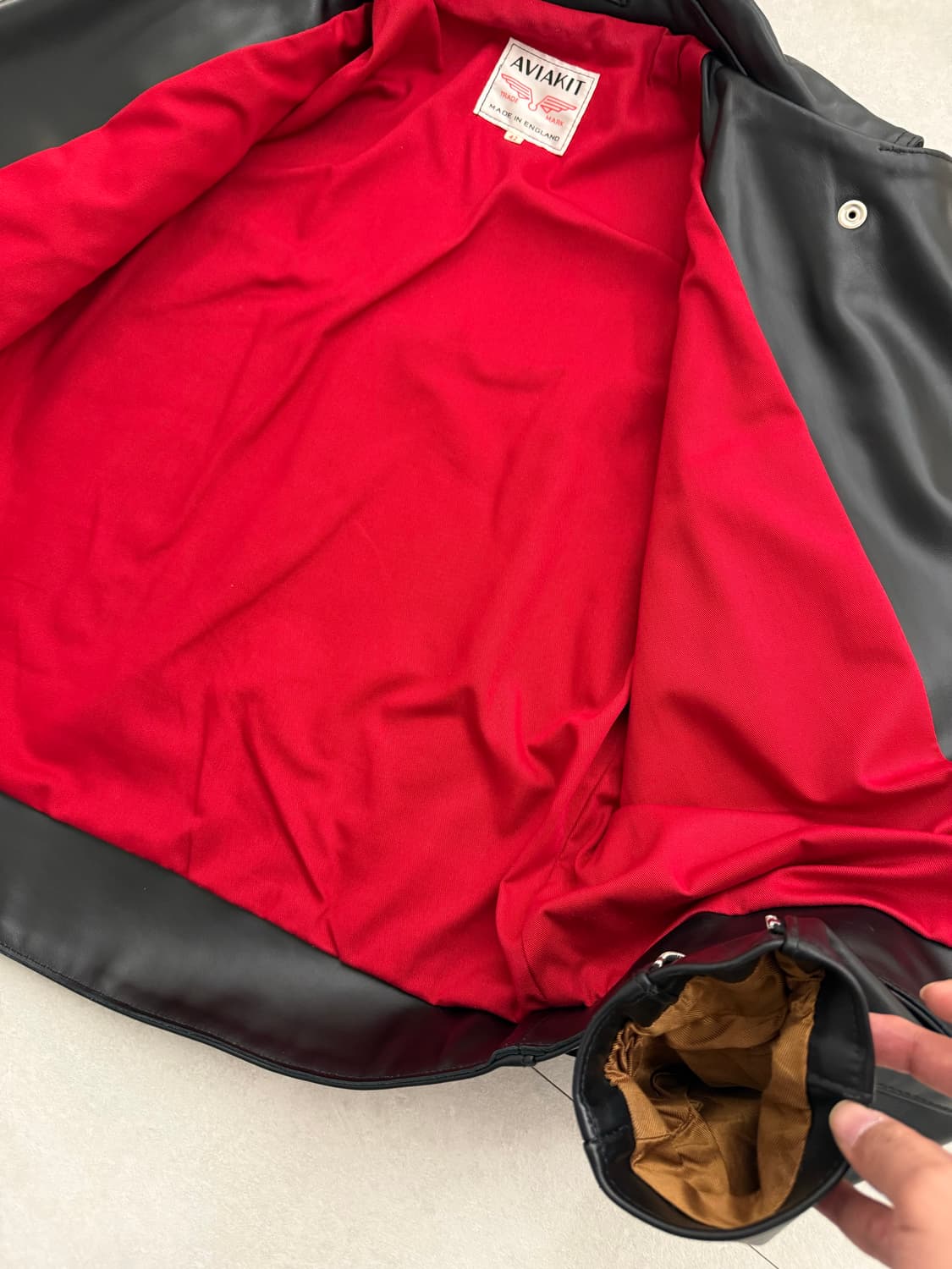 루이스레더 391 라이트닝 카우하이드 42 레귤러핏 상품이미지8