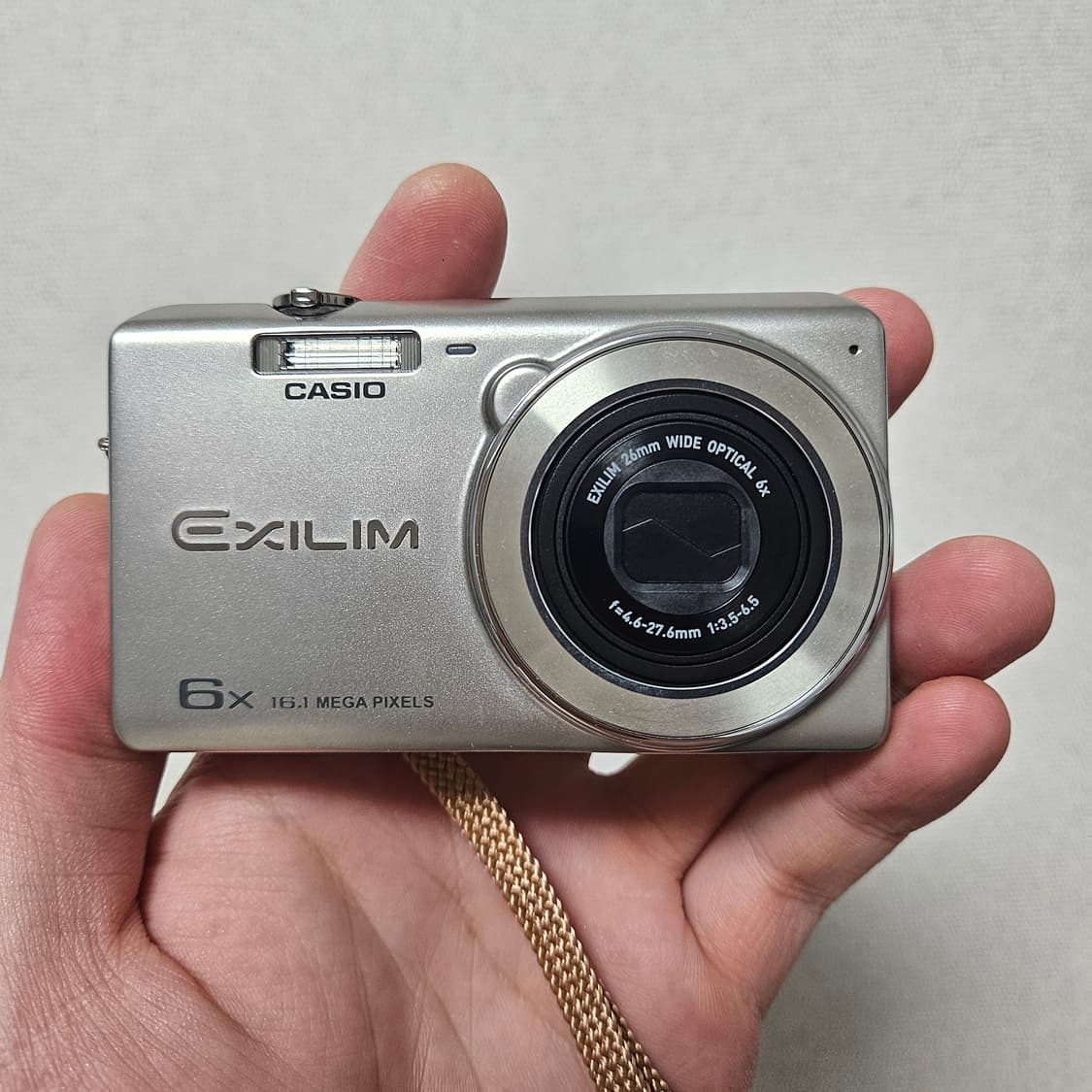 카시오 엑슬림 EX-ZS26 실버 빈티지 디카 디지털카메라 상품이미지1