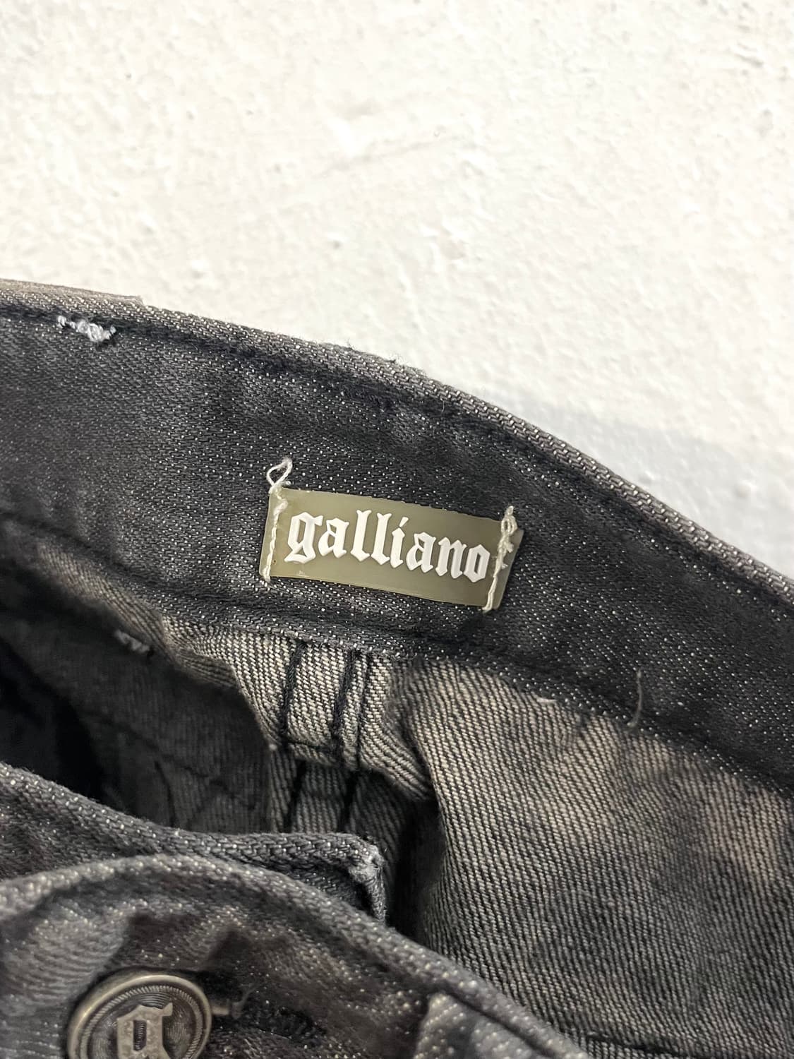 존갈리아노 08FW 아카이브 펑크 데님 팬츠 상품이미지9