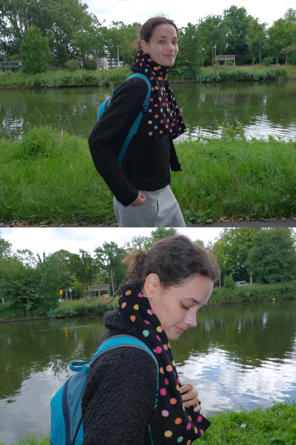 페스토 도트 머플러  상품이미지3