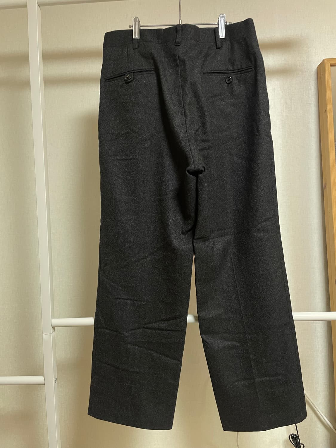 폴로 랄프 로렌 투턱 차콜 울 트라우저  상품이미지2