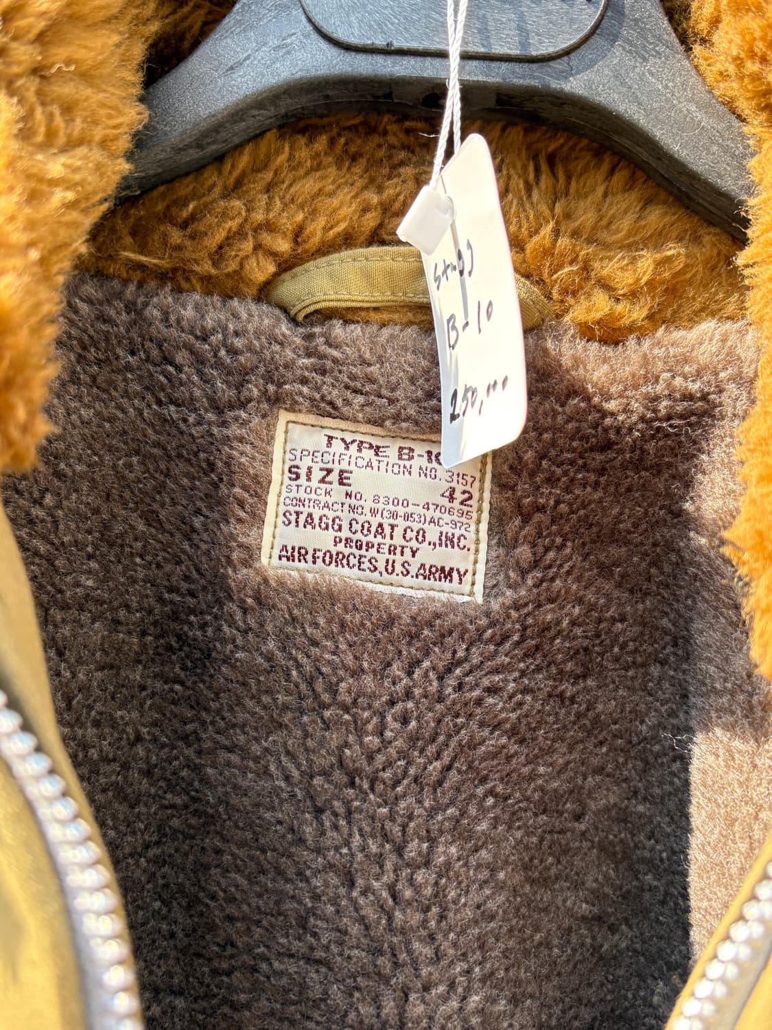 Stagg Coat 미군 B-10 상품이미지2