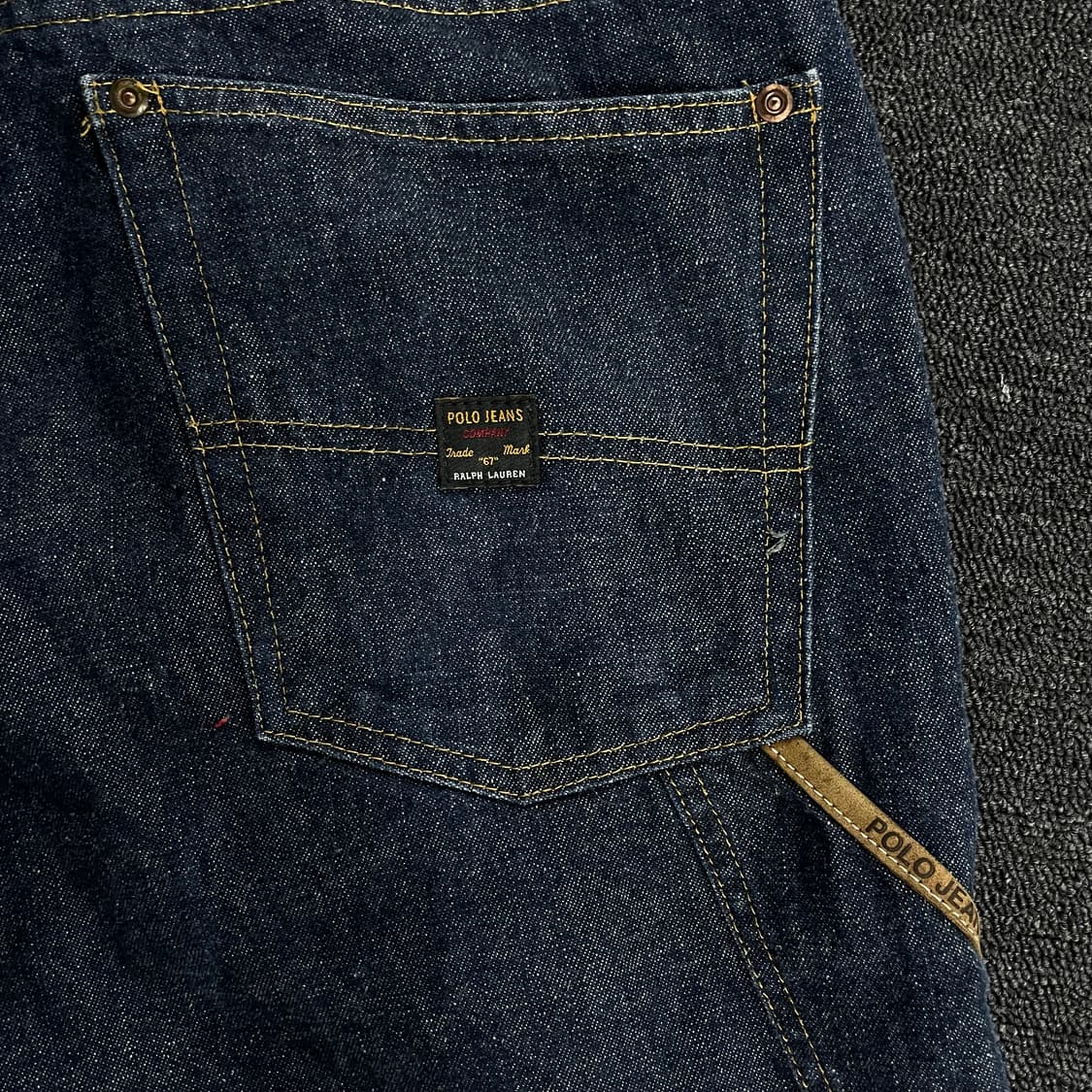 폴로 와이드 데님 팬츠  상품이미지7