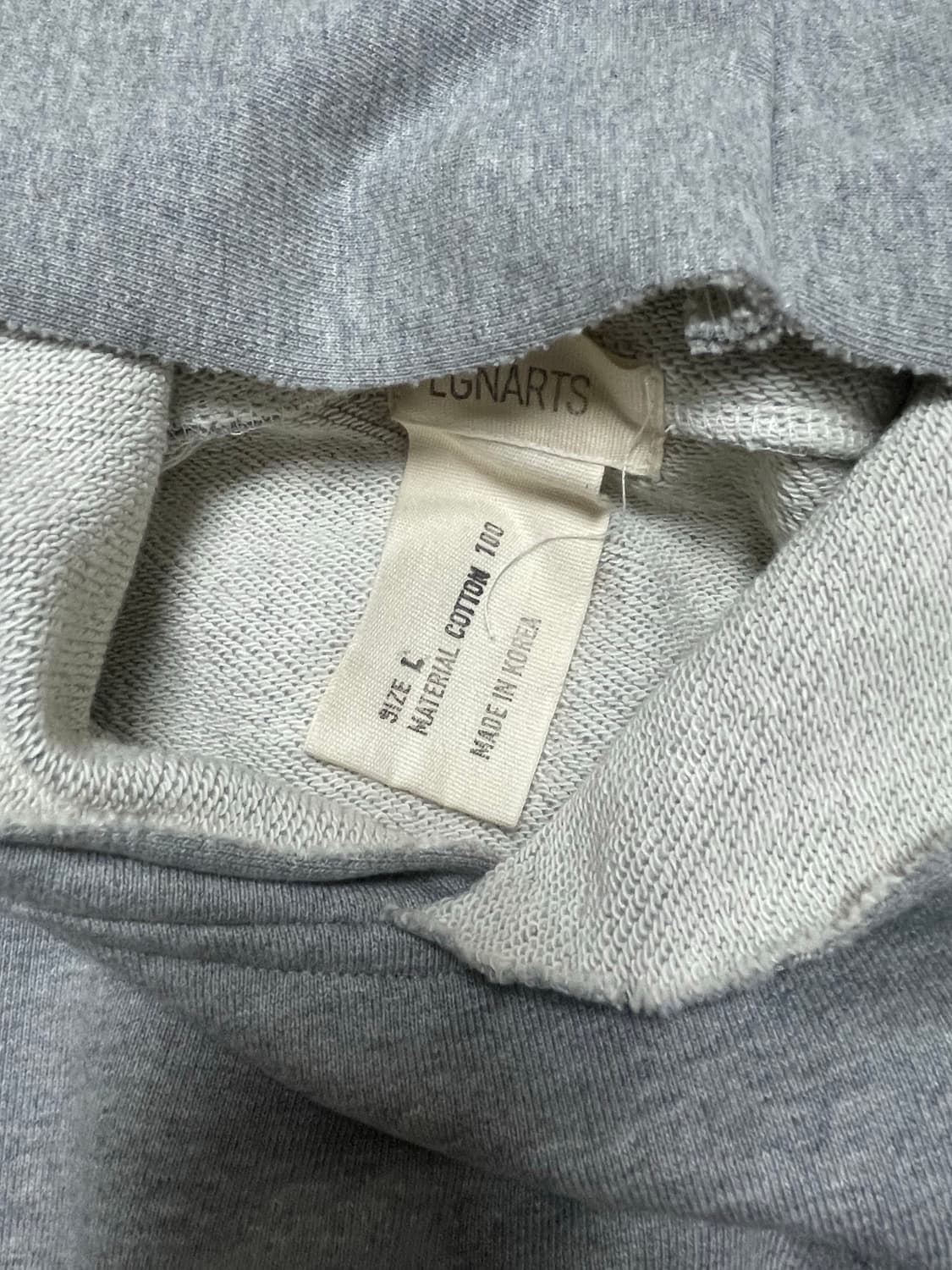 이지앤아츠 egnarts 박스로고 후디 L 상품이미지2