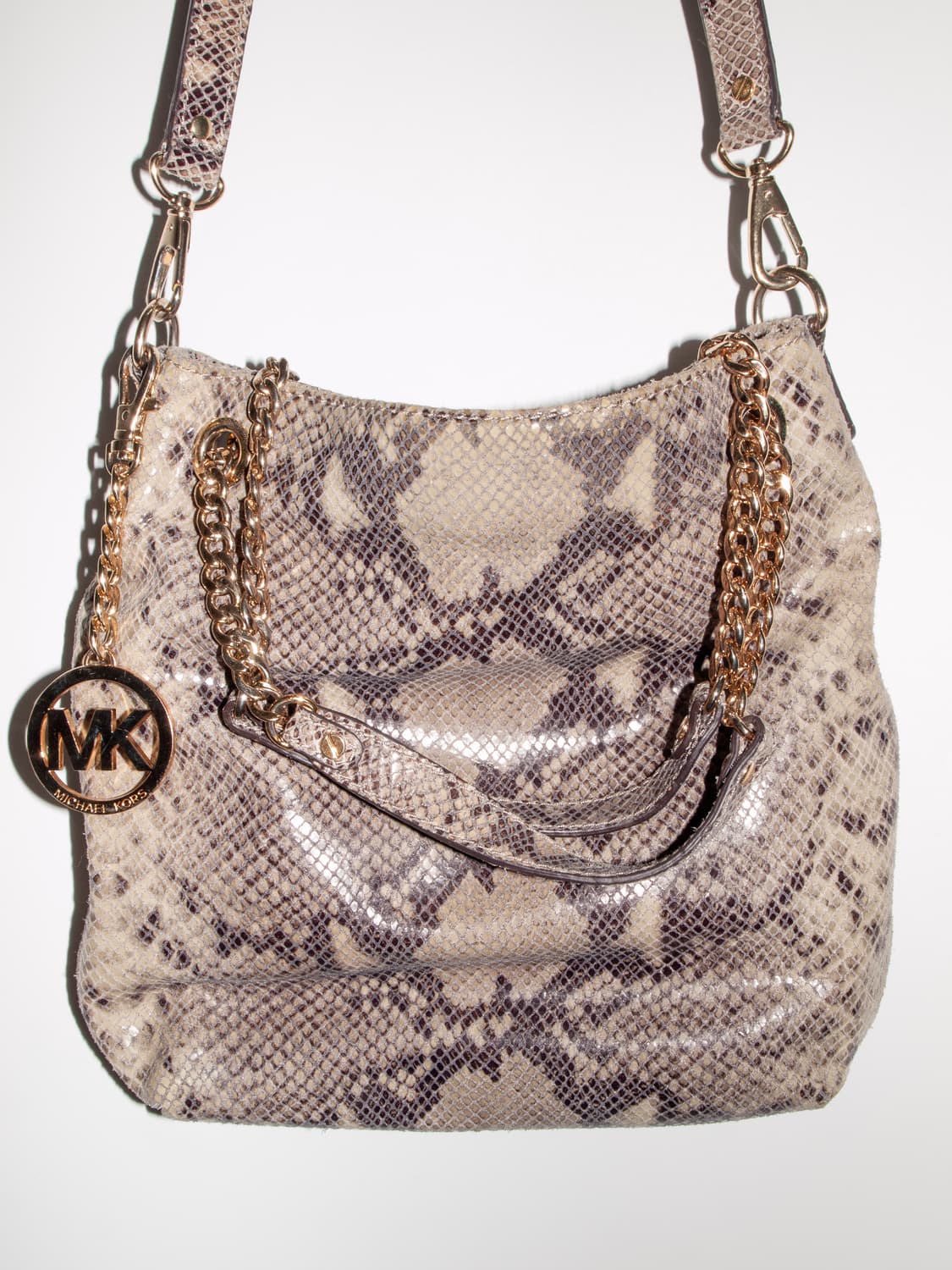 Snakeskin Shoulder Bag 상품이미지3