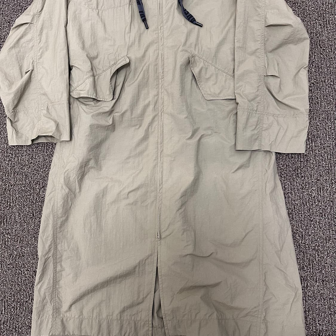 SYSTEM 시스템 한섬 여성 롱 바람막이 야상 자켓  상품이미지6