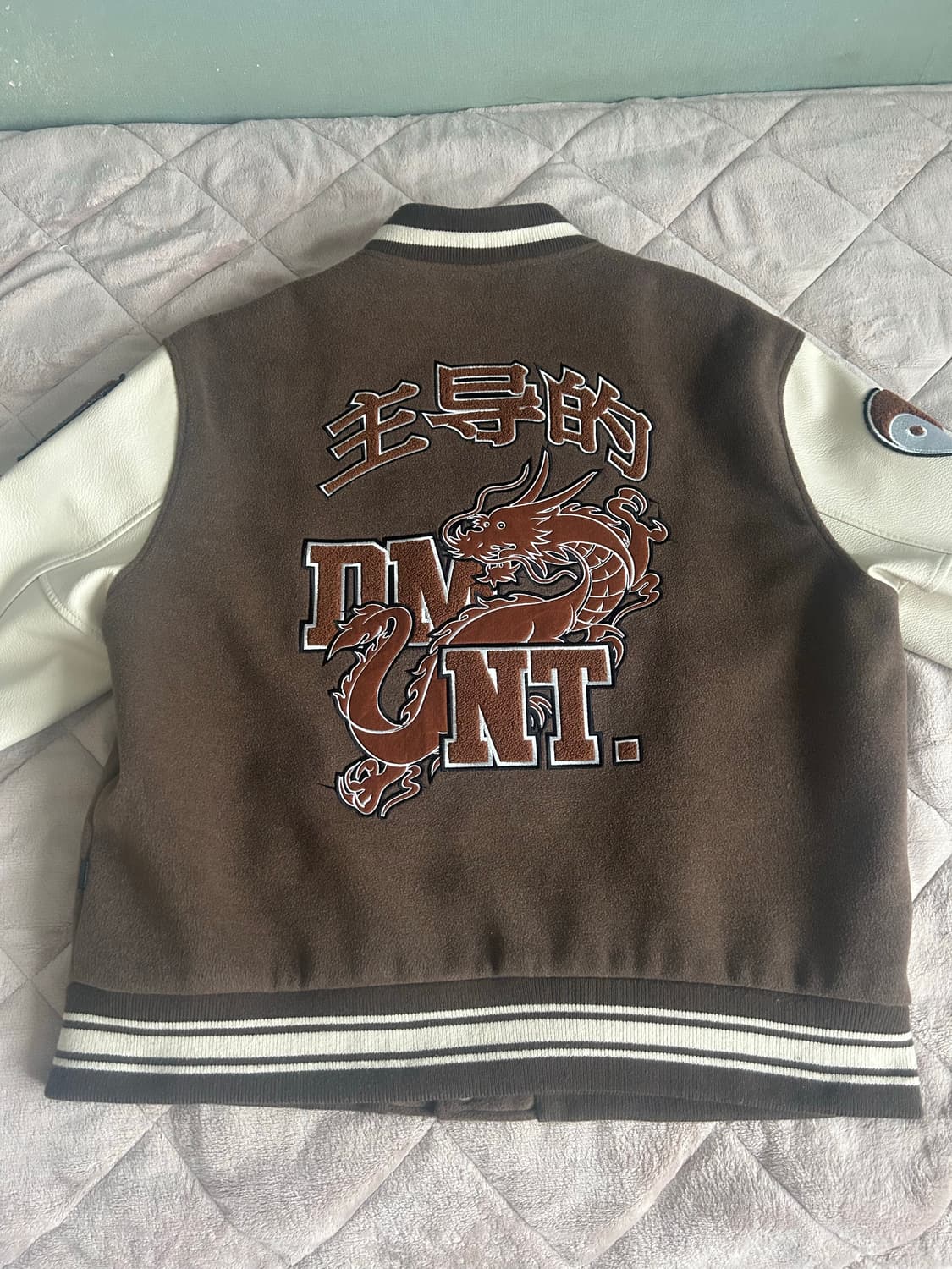 도미넌트 바시티 자켓 브라운 L사이즈 상품이미지2