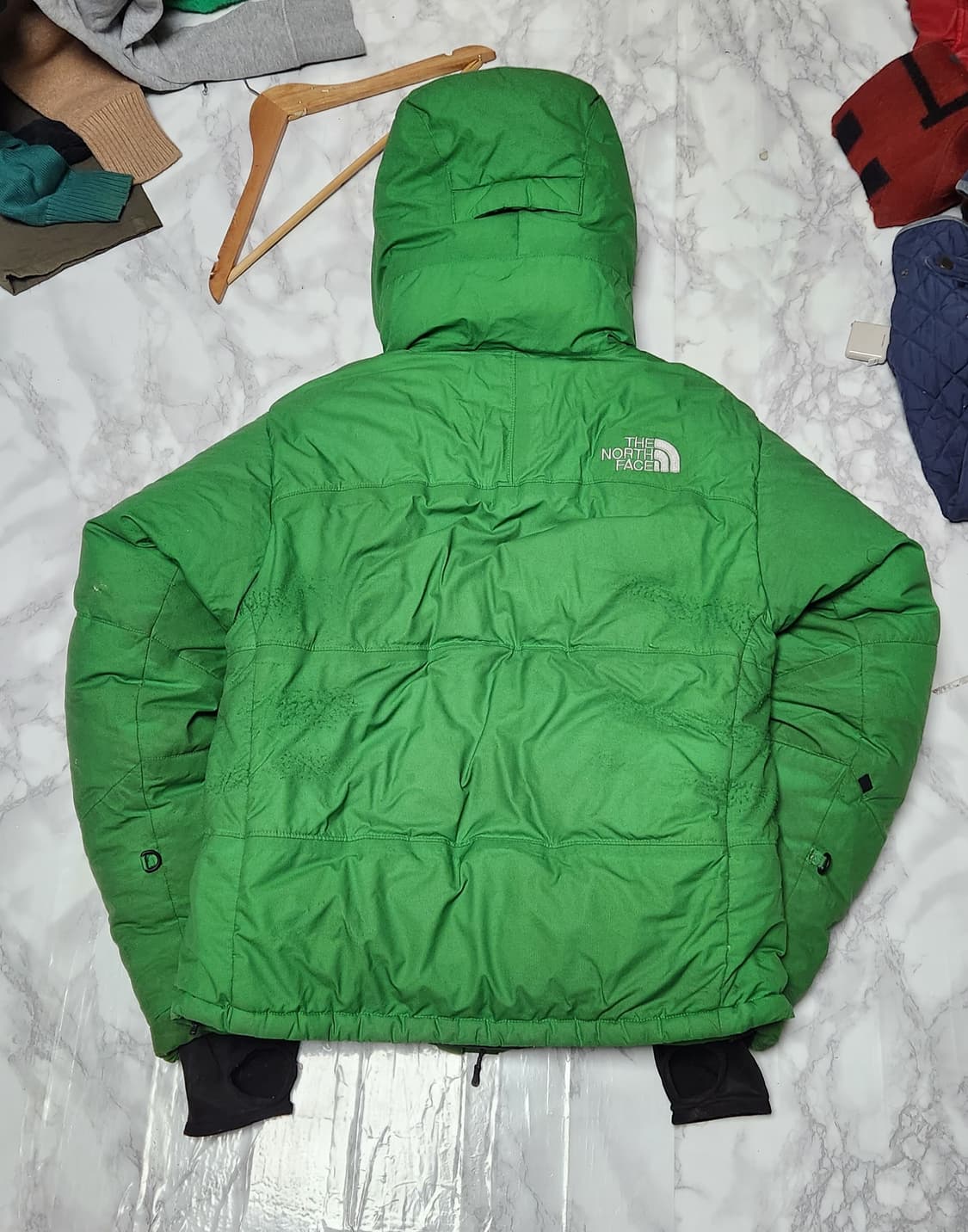 노스페이스 히말라야 그린 패딩 자켓 상품이미지3