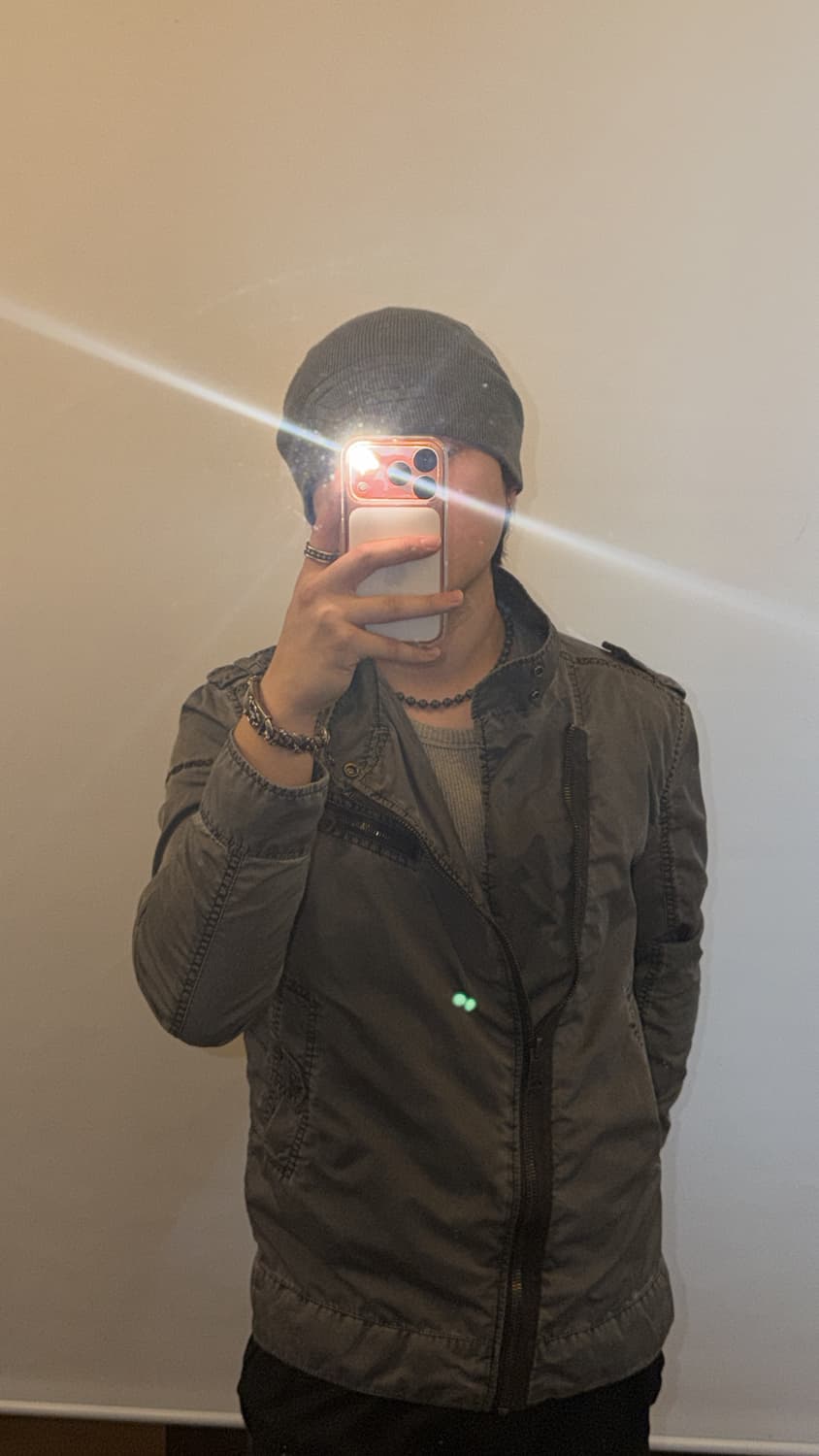 CK 빈티지 사선 워싱 자켓 상품이미지2