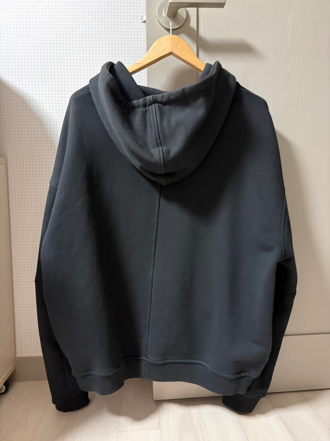 Represent 블랙 후드 집업 상품이미지2