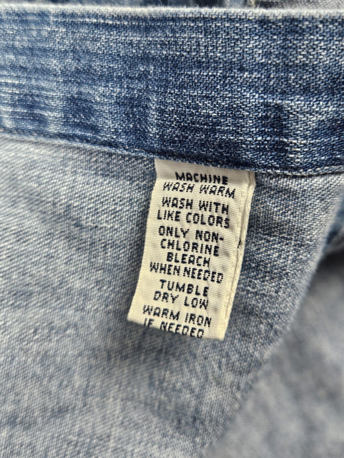 폴로랄프로렌 포니 클래식 핏 데님 셔츠 ( L ) / 10532 상품이미지10