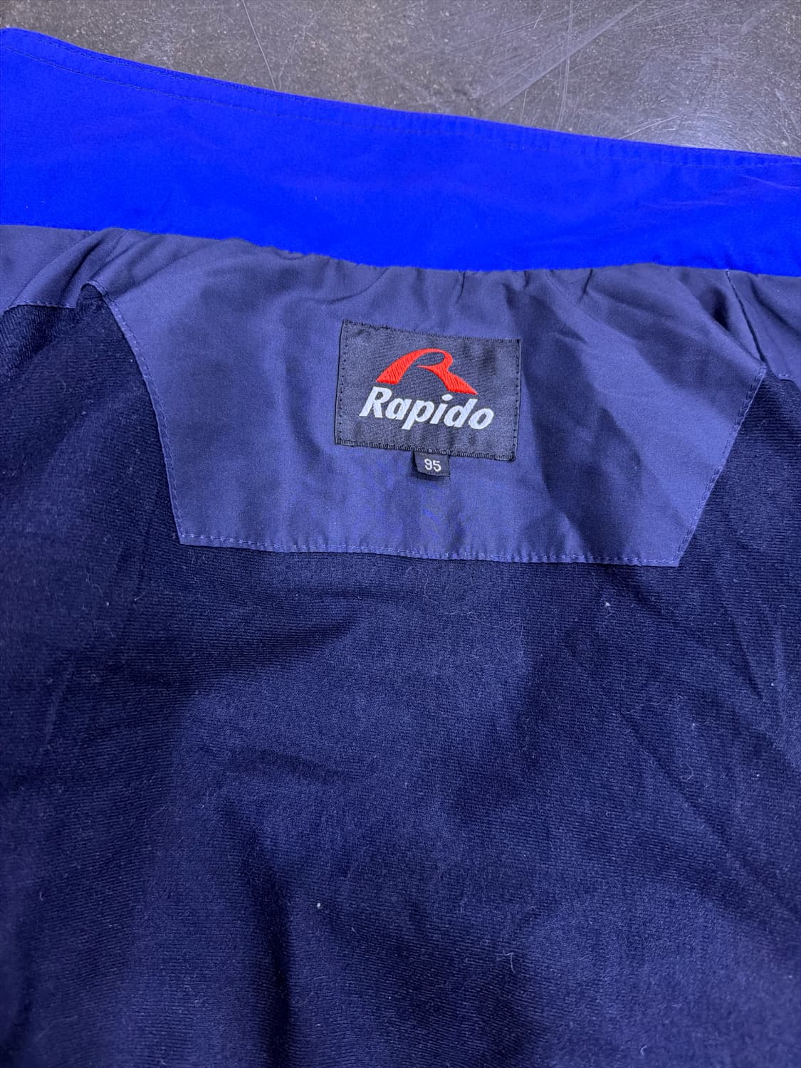 Rapido 라피도 90's 올드스쿨 배색 바람막이 점퍼 95 상품이미지7
