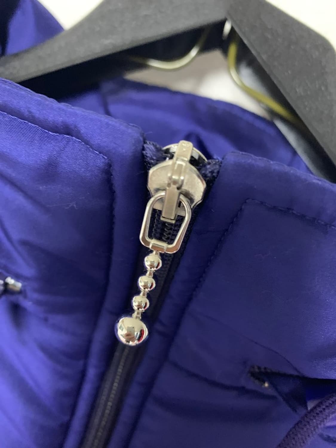 발렌시아가 17 웨이브로고 롱패딩 블루 44 상품이미지8