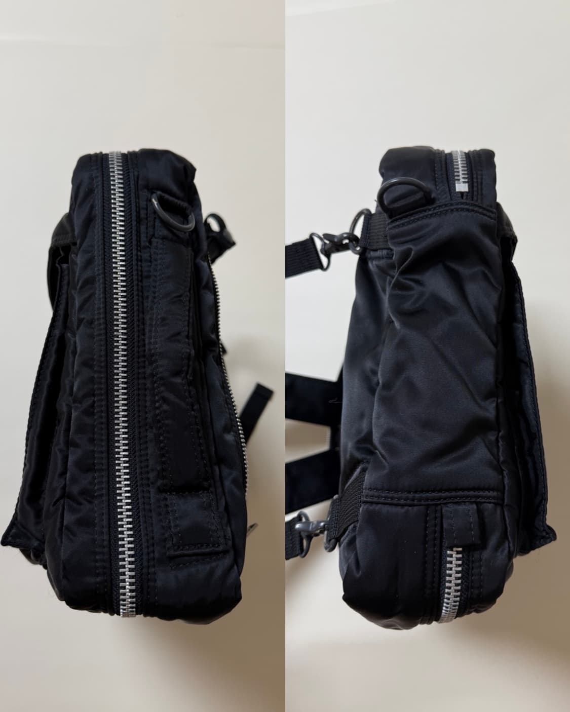 (미품) PORTER 포터 탱커 3way 브리프케이스 블랙 백팩 상품이미지6