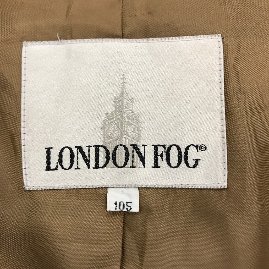 런던포그 울 카라넥 블루종점퍼 [105사이즈] 상품이미지5