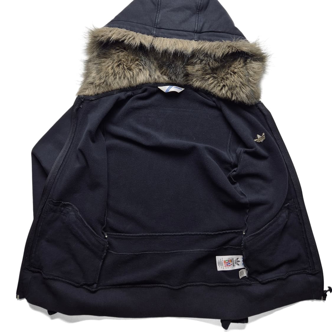 [90] 아디다스 퍼 후드집업 울프죠 상품이미지8