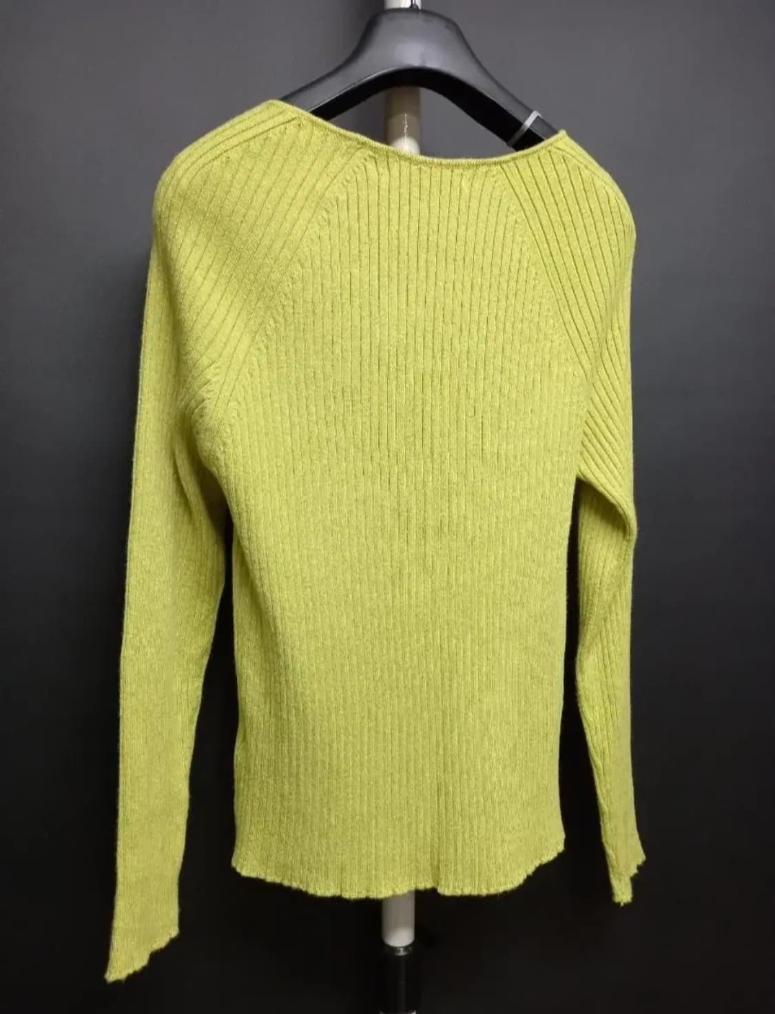 새 더엣지 춘추 골지 스퀘어넥 긴팔니트 66 상품이미지5