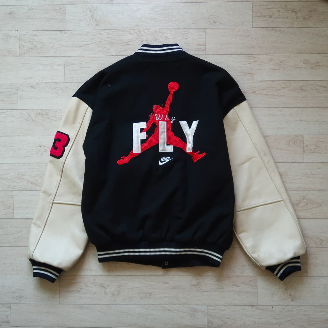 빈티지 90s OG 나이키 조던 바시티 자켓 상품이미지7