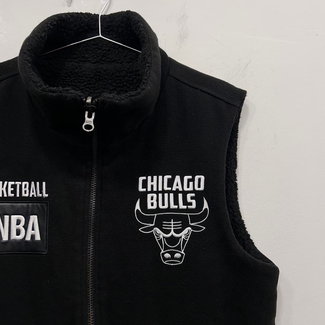 NBA 시카고불스 레더로고 플리스 베스트 상품이미지1