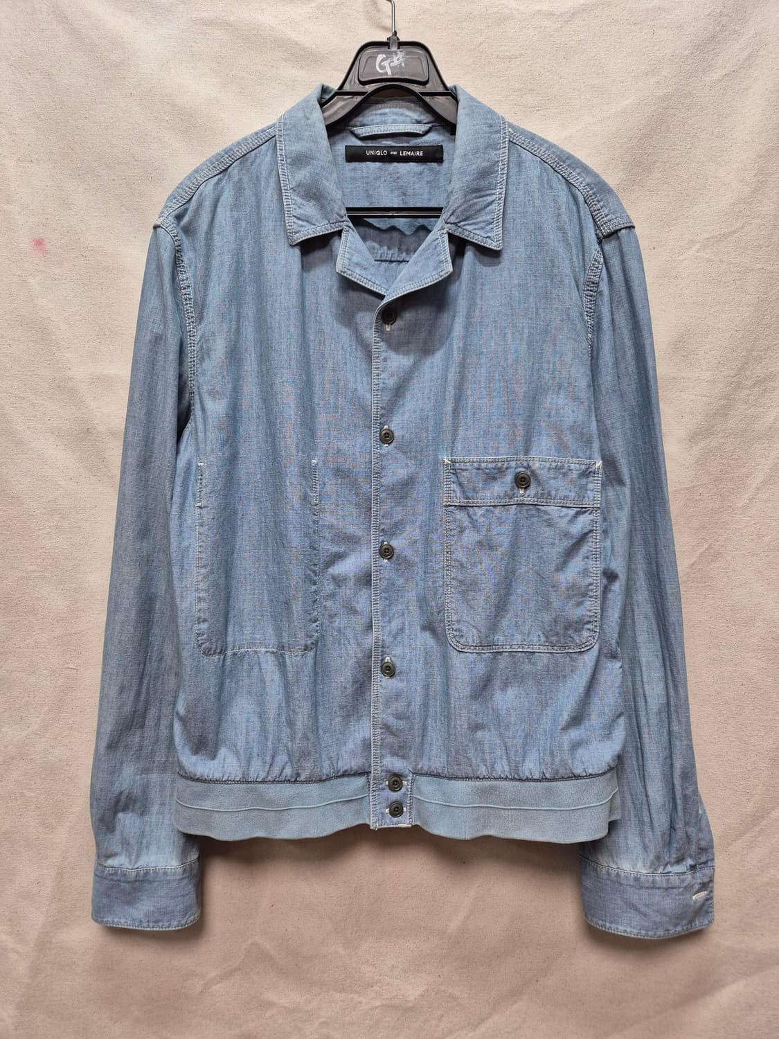 유니클로 르메르 샴브레이 블루종 상품이미지1