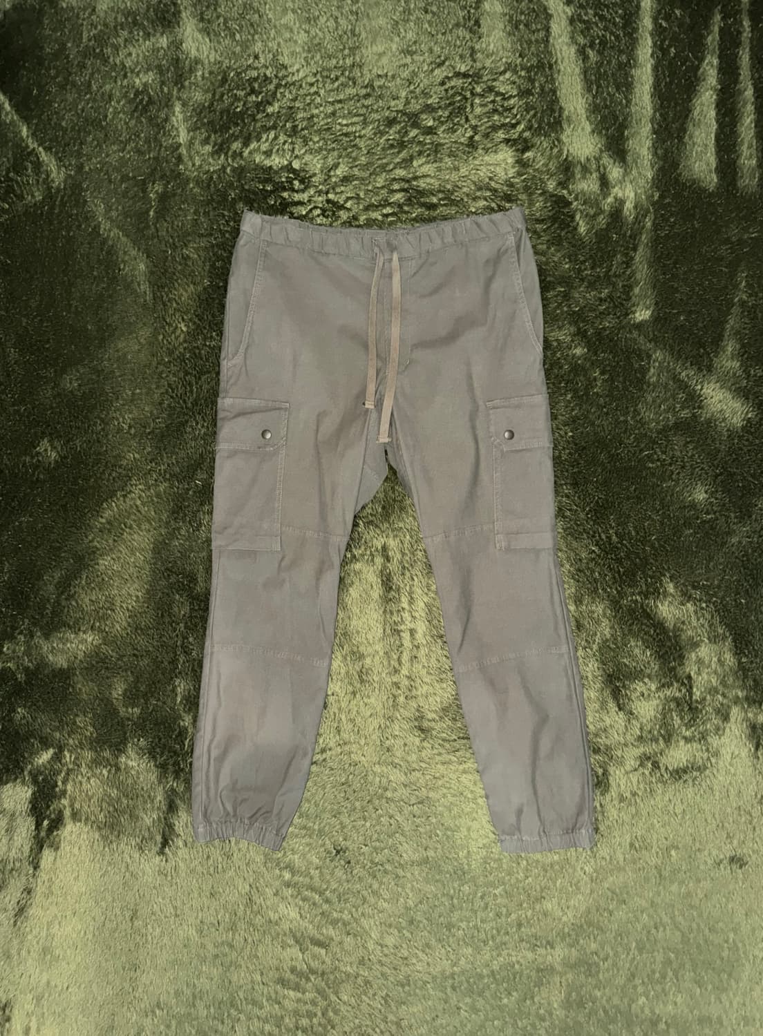 Beams Plus 빔즈 플러스 스냅 포켓 카고 조거 팬츠 올리브 상품이미지1