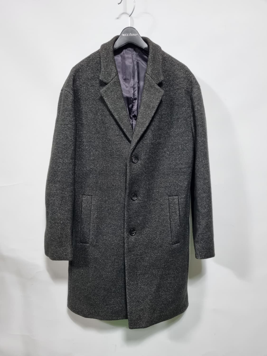 코오롱 시리즈 에피그램 울 혼방 남성코트 상품이미지1