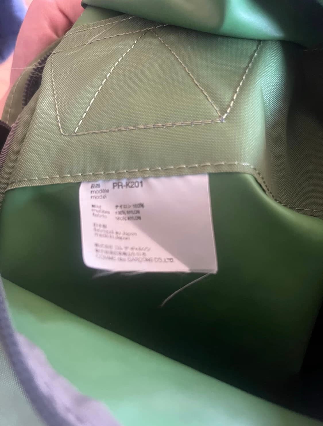 꼼데가르송 옴므 백팩 상품이미지4