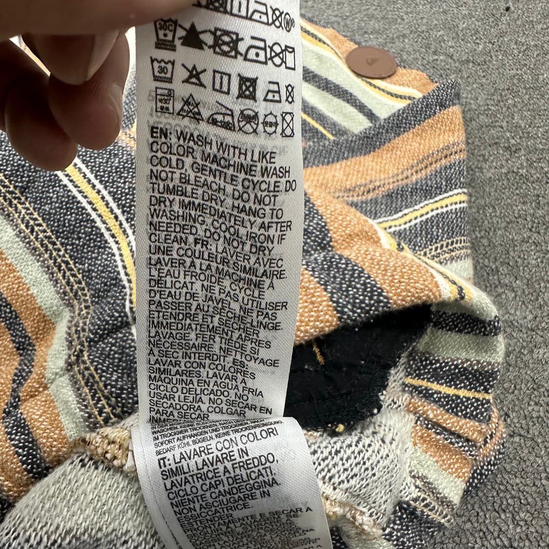 퀵실버 에스닉 풀오버 아노락 상품이미지6