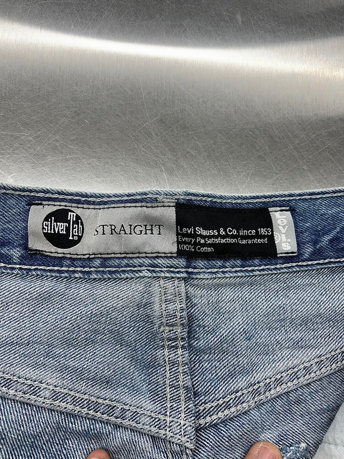 리바이스 실버탭 스트레이트 데님 팬츠 상품이미지7