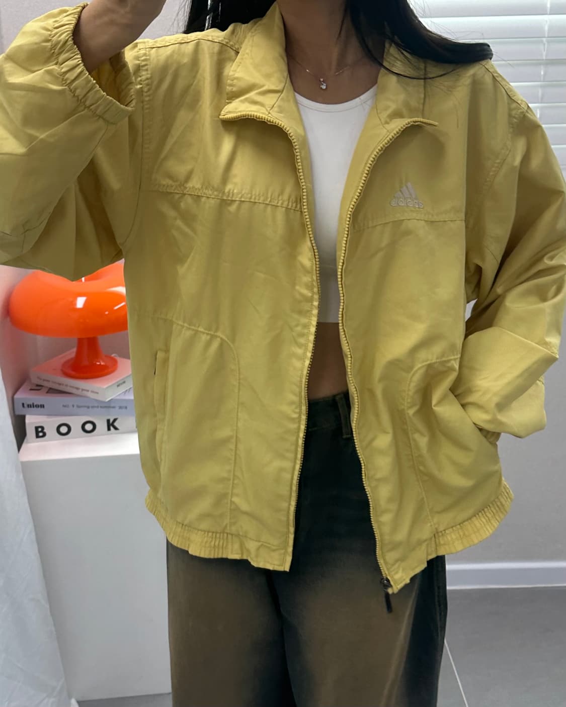 (L)90'S 아디다스 바람막이-M1118 상품이미지8