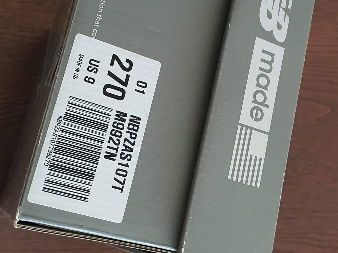 뉴발란스 M992TN 270 상품이미지2