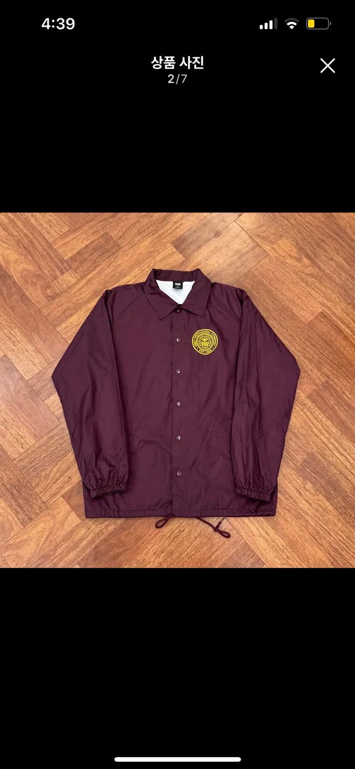 오베이 버건디 자켓 상품이미지2