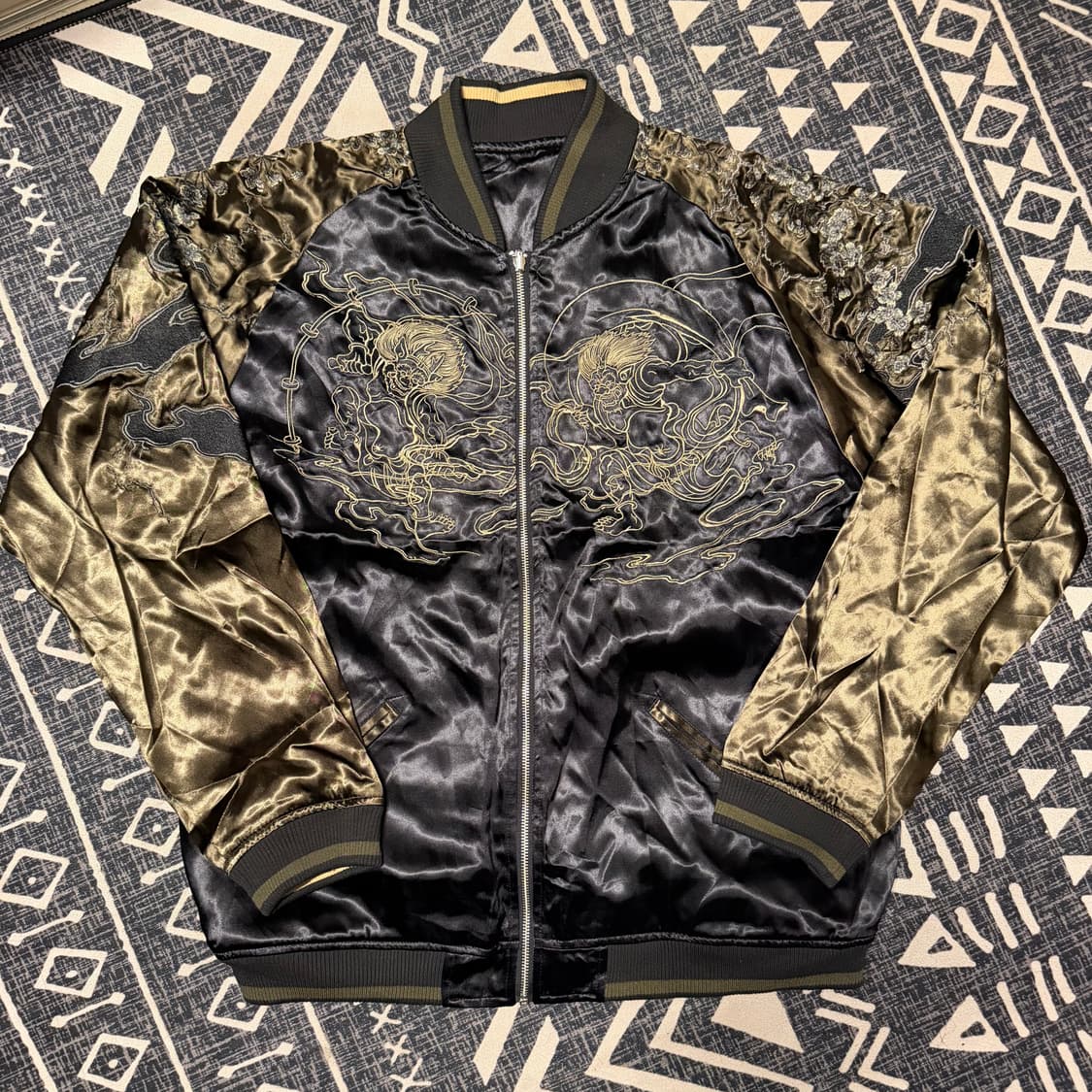 카라쿠리타마쉬 리버시블 스카쟌 상품이미지4