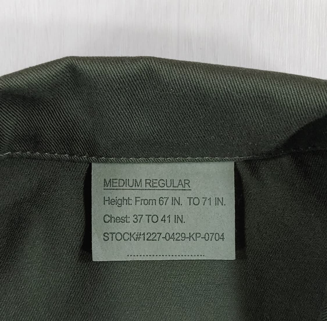 콜오브듀티 WWII 공식 로스코 BDU 셔츠 M-R 상품이미지10