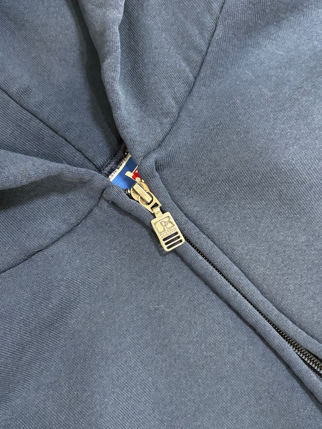 90s usa 러셀 후드집업 네이비 상품이미지6