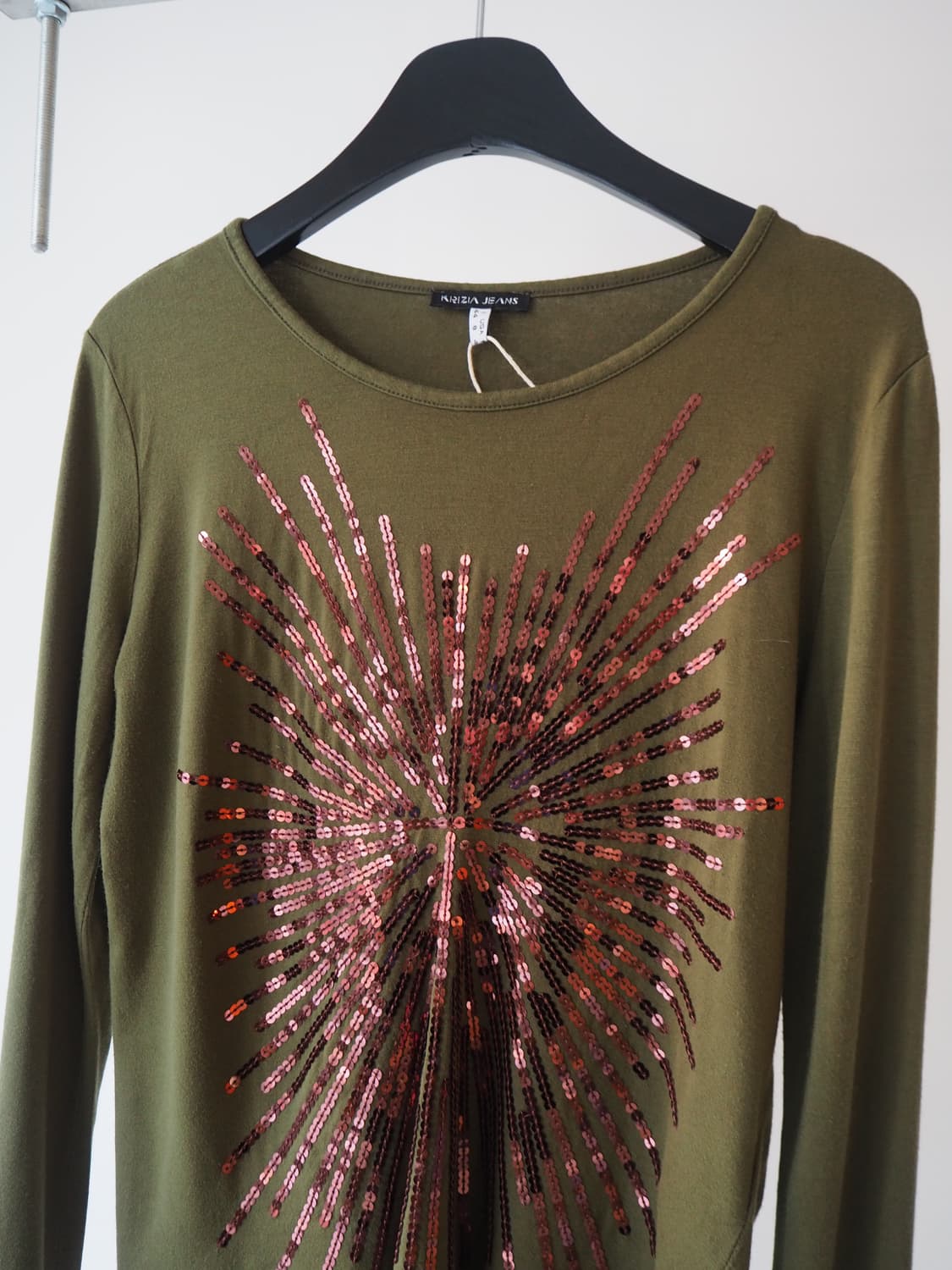 KRIZIA JEANS spangle sleeve  상품이미지3