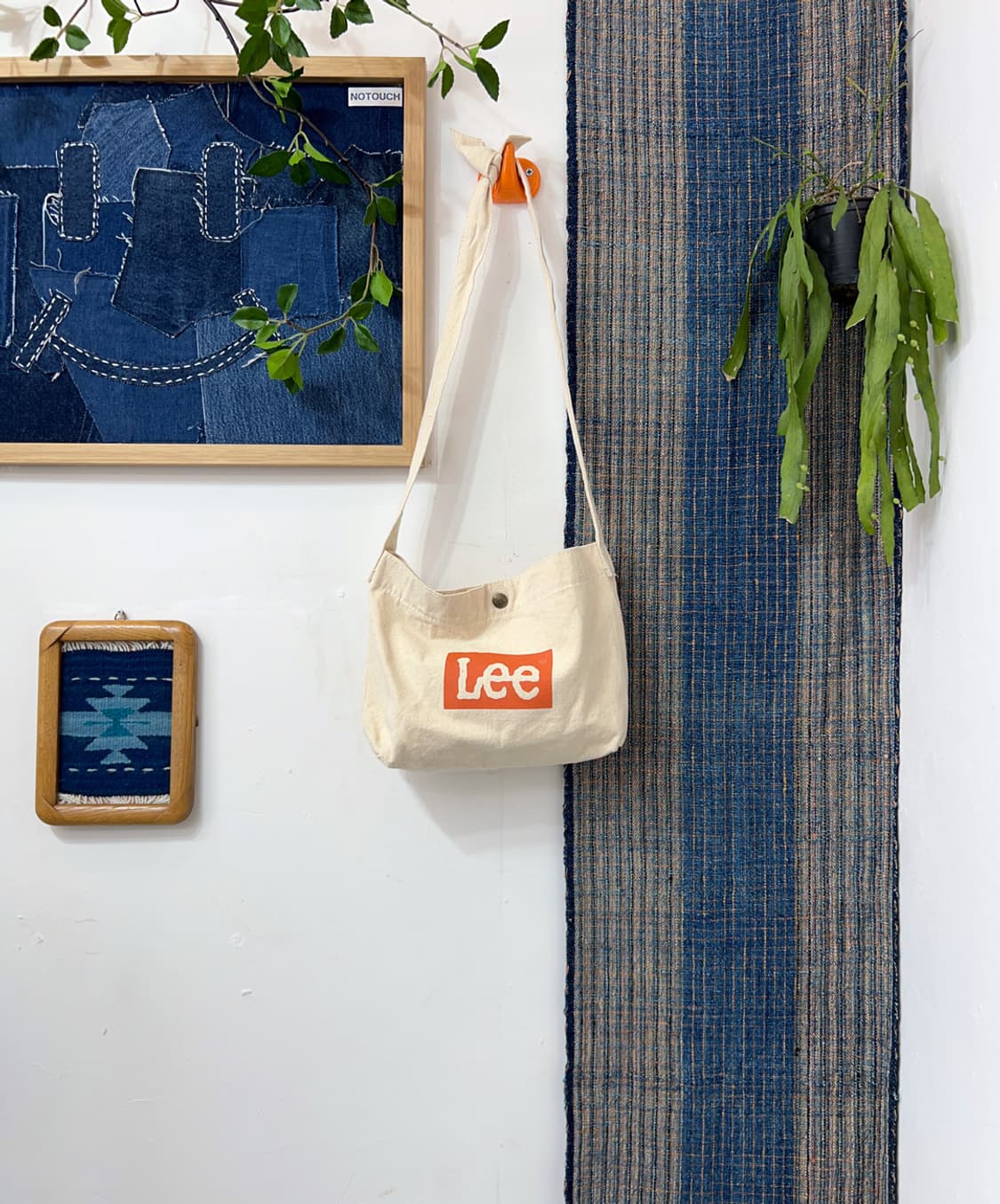 LEE X DISCOAT  Canvas Mini Shoulder Bag 상품이미지1